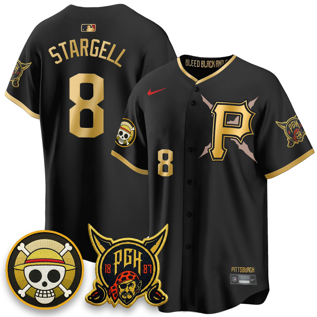 PIT 2026 City Connect x OP Vapor Limited Jersey - Stitched