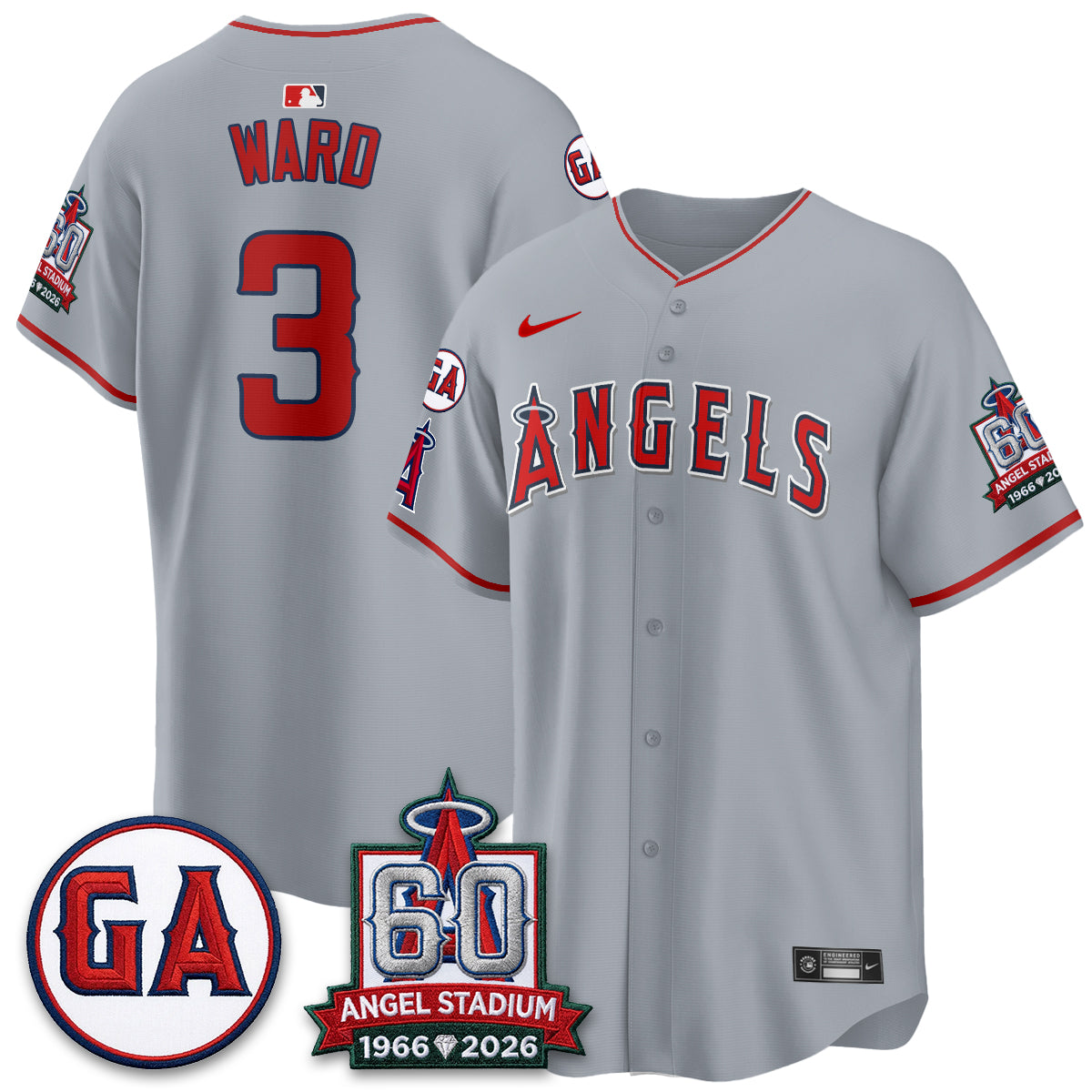 LAA 60th Anniversary Vapor Jersey - Stitched V3