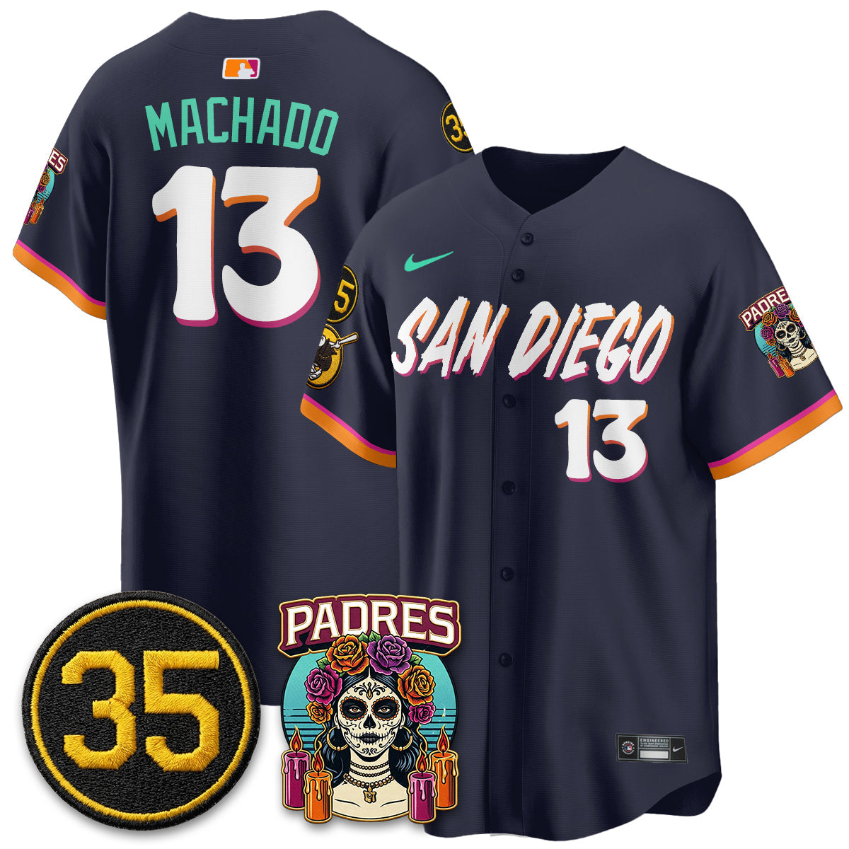 SD 2026 City Connect - Remembering Randy Jones Vapor Limited Jersey - Stitched