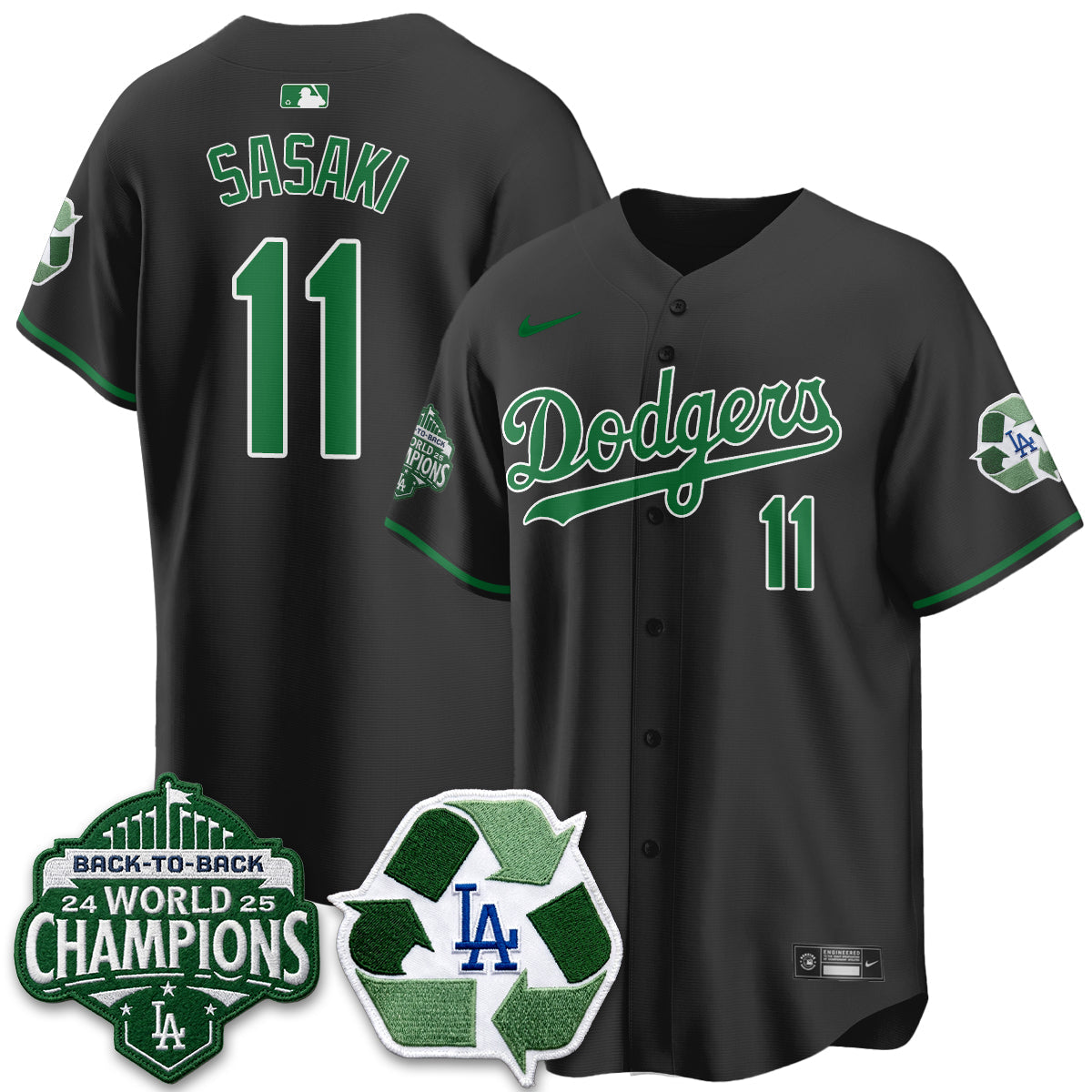 LAD Happy Earth Day Vapor Jersey -Stitched