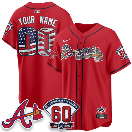 ATL 2026 Independence Day USA Vapor Limited Custom Jersey - Stitched