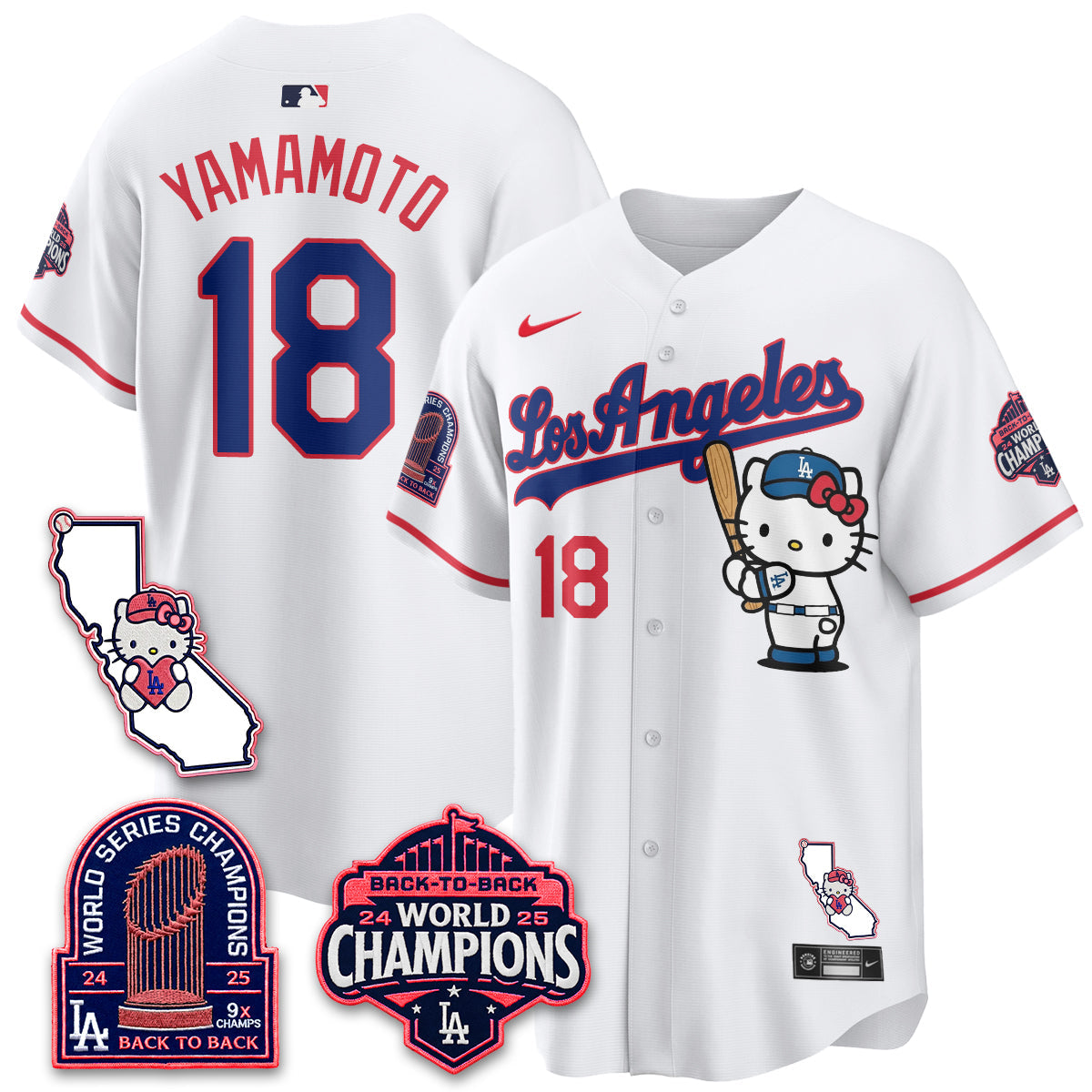 LAD x Meow KT 2026 Vapor Jersey - Stitched - V4