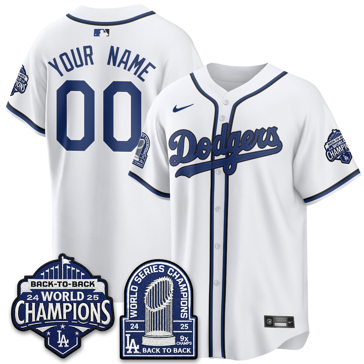 LAD 2026 Black Out Style Vapor Limited Custom Jersey - B2B Champs - Stitched