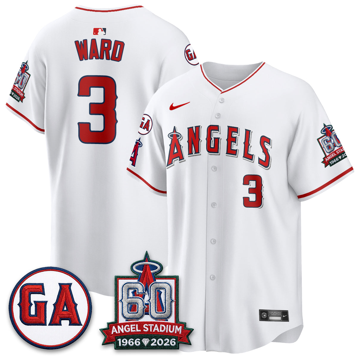 LAA 60th Anniversary Vapor Jersey - Stitched V3