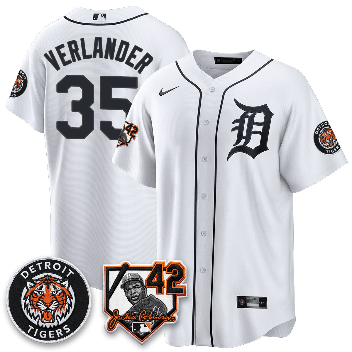 DET 2026 Jackie Robinson Day Vapor Limited Jersey - Stitched