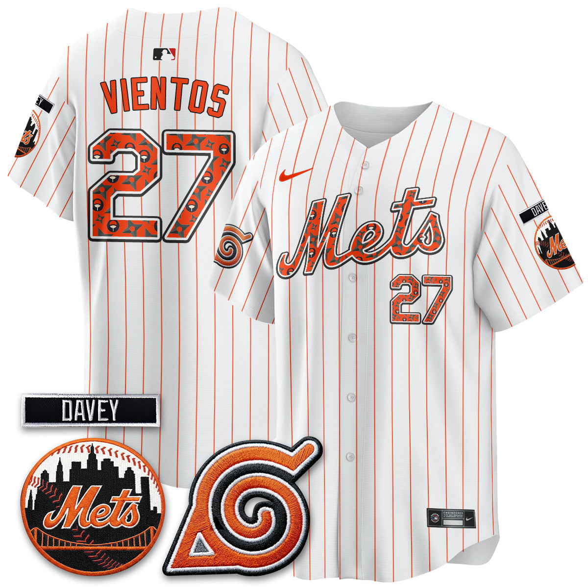 NYM x Naruto Nights 2026 Vapor Limited Jersey - Stitched V2