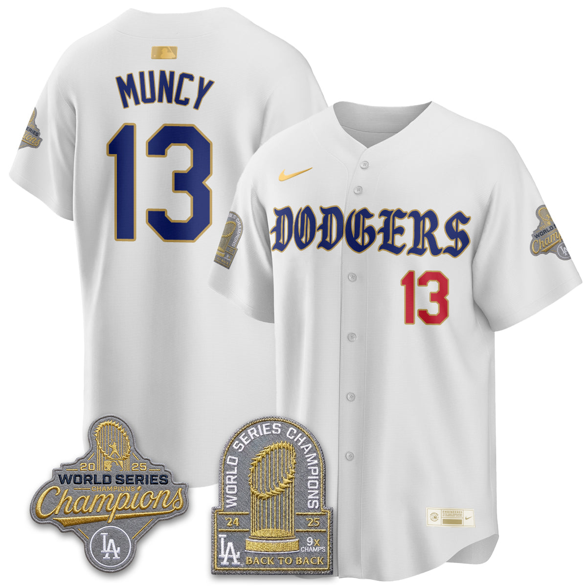 LAD Vapor Limited Jersey - Back to Back 9x Champs - Stitched