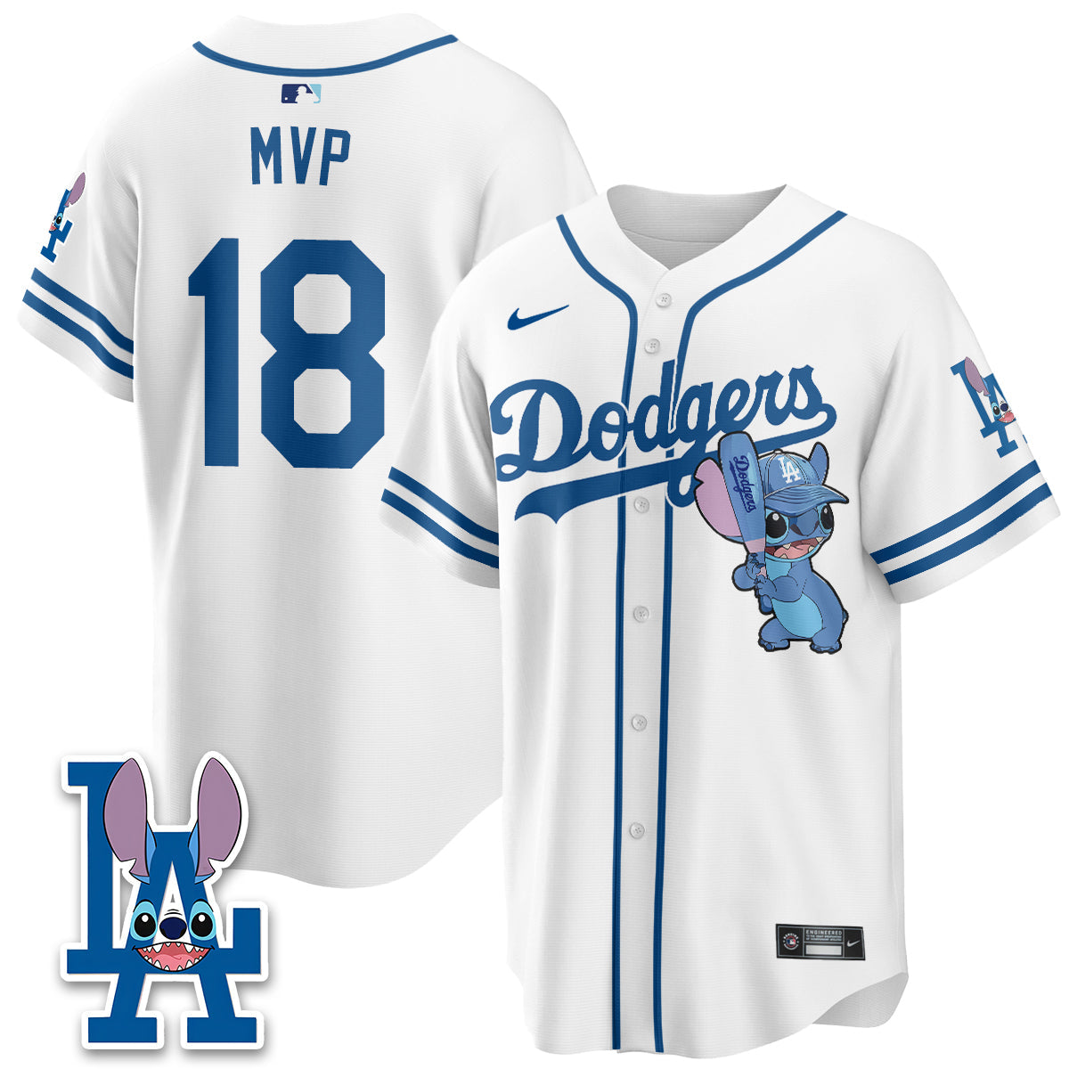 LAD x Blue Alien Edition Vapor Jersey - Stitched