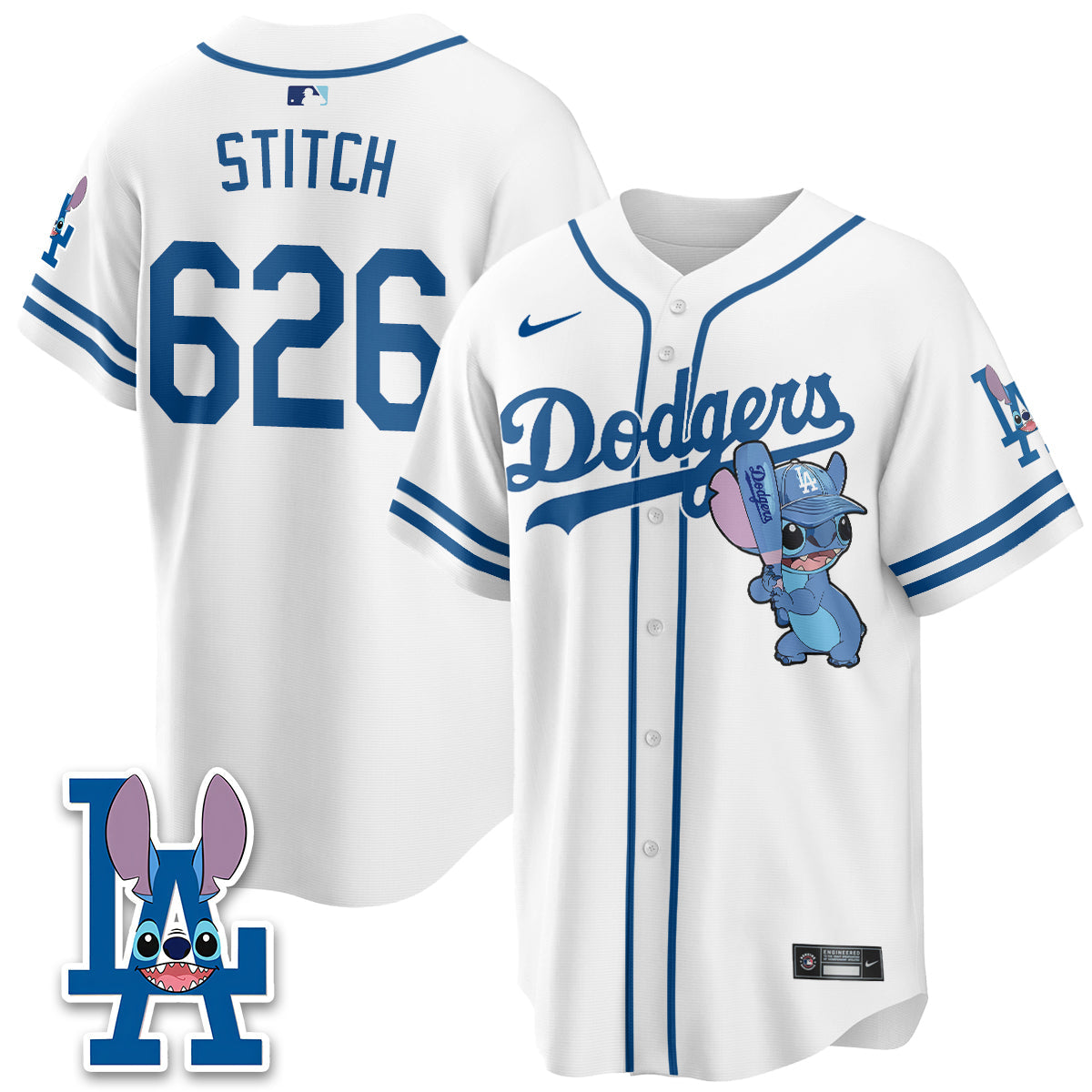 LAD x Blue Alien Edition Vapor Jersey - Stitched
