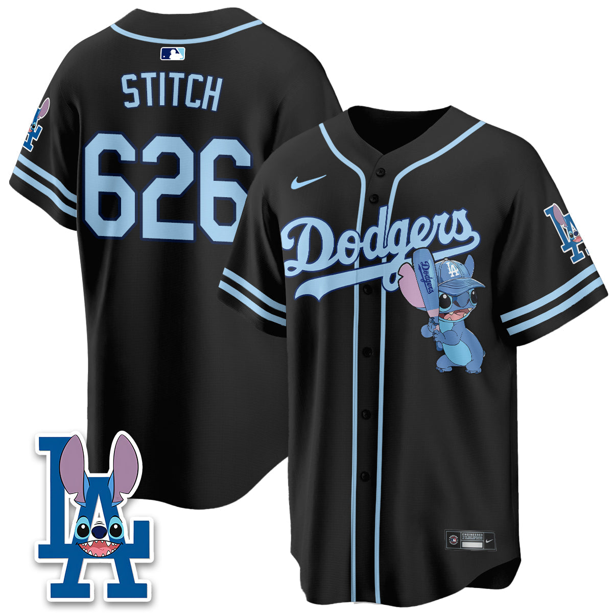 LAD x Blue Alien Edition Vapor Jersey - Stitched
