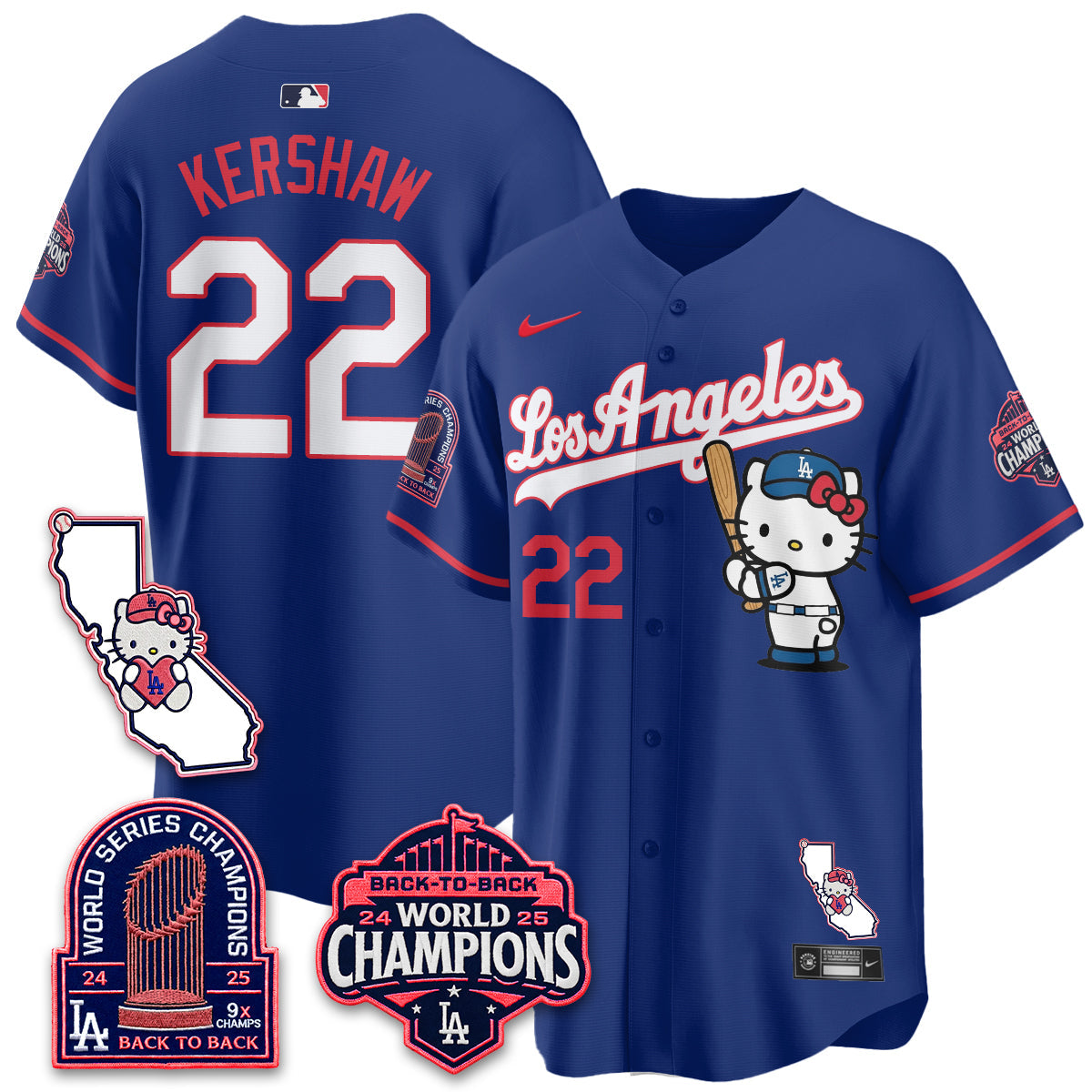 LAD x Meow KT 2026 Vapor Jersey - Stitched - V4