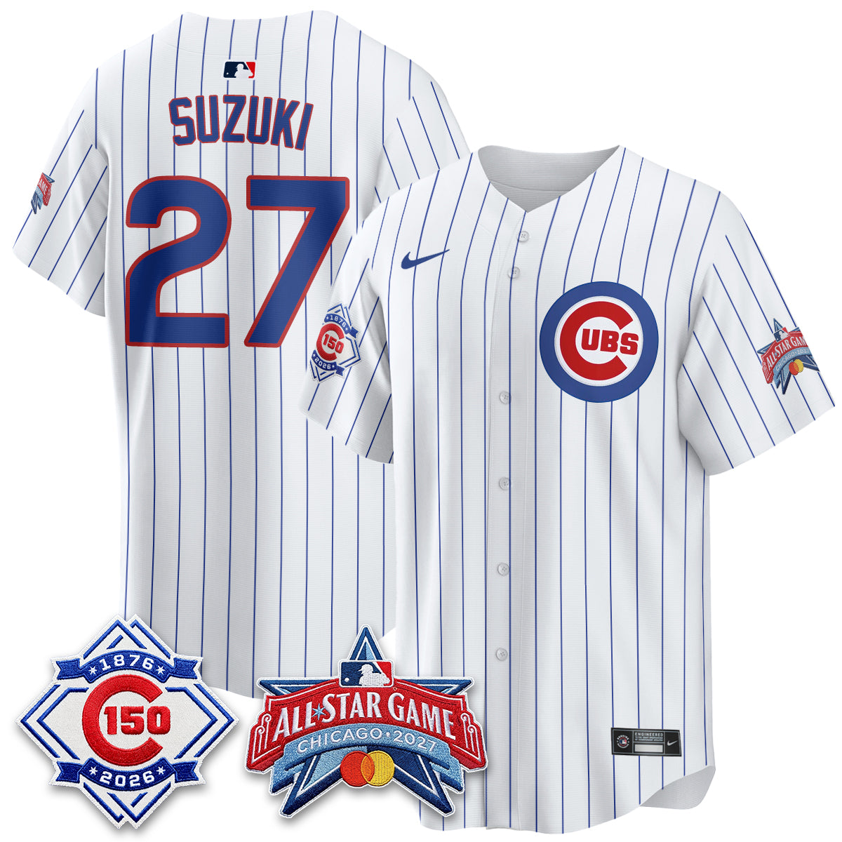 CHC 2027 All Star Game Vapor Limited Jersey - Stitched