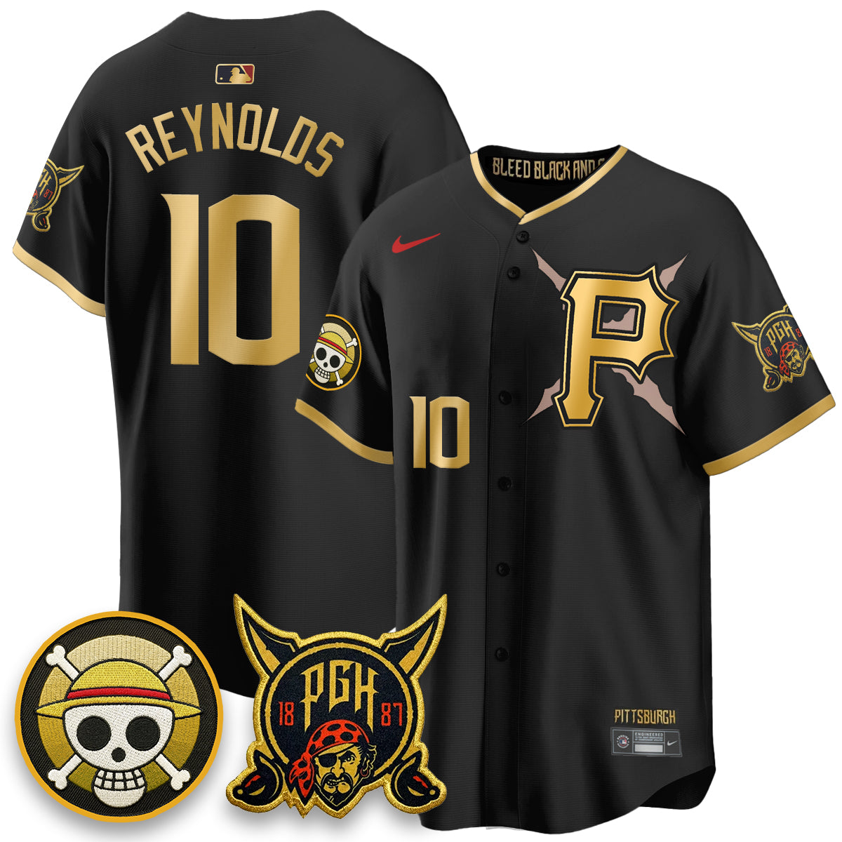 PIT 2026 City Connect x OP Vapor Limited Jersey - Stitched