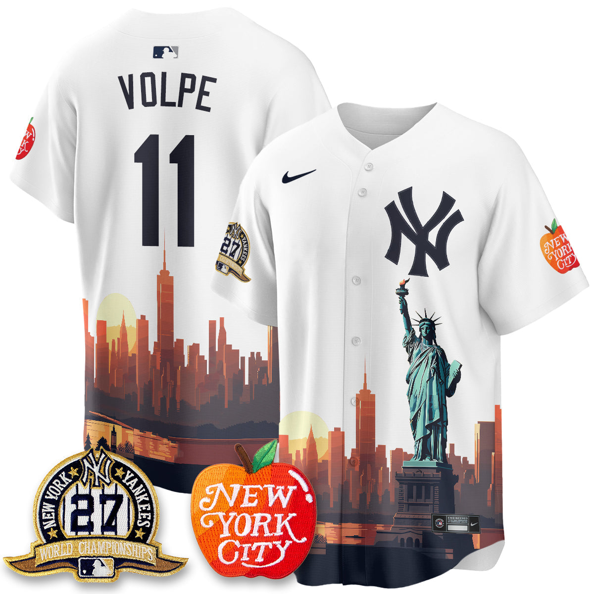 NYY City Edition Vapor Jersey - Stitched