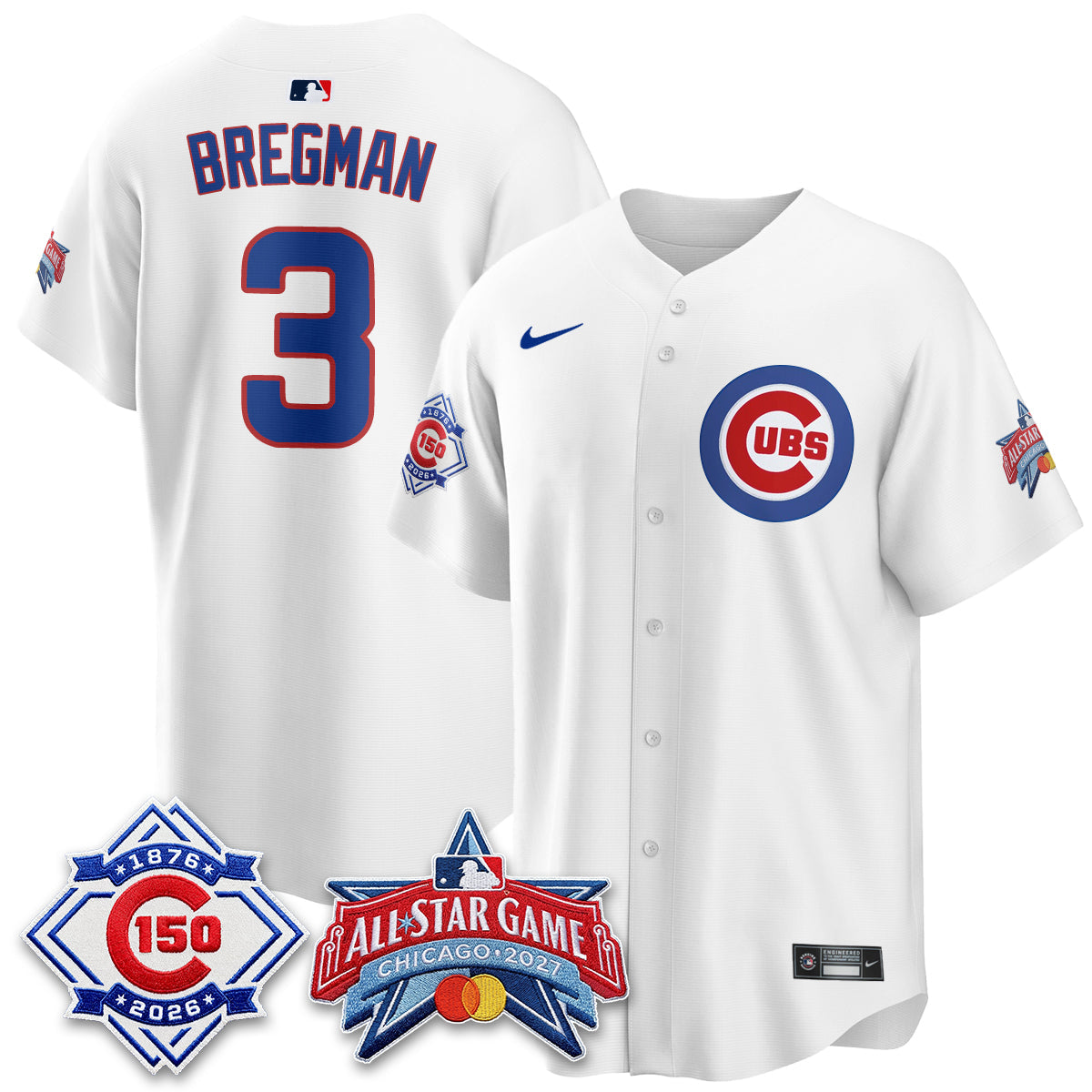 CHC 2027 All Star Game Vapor Limited Jersey - Stitched
