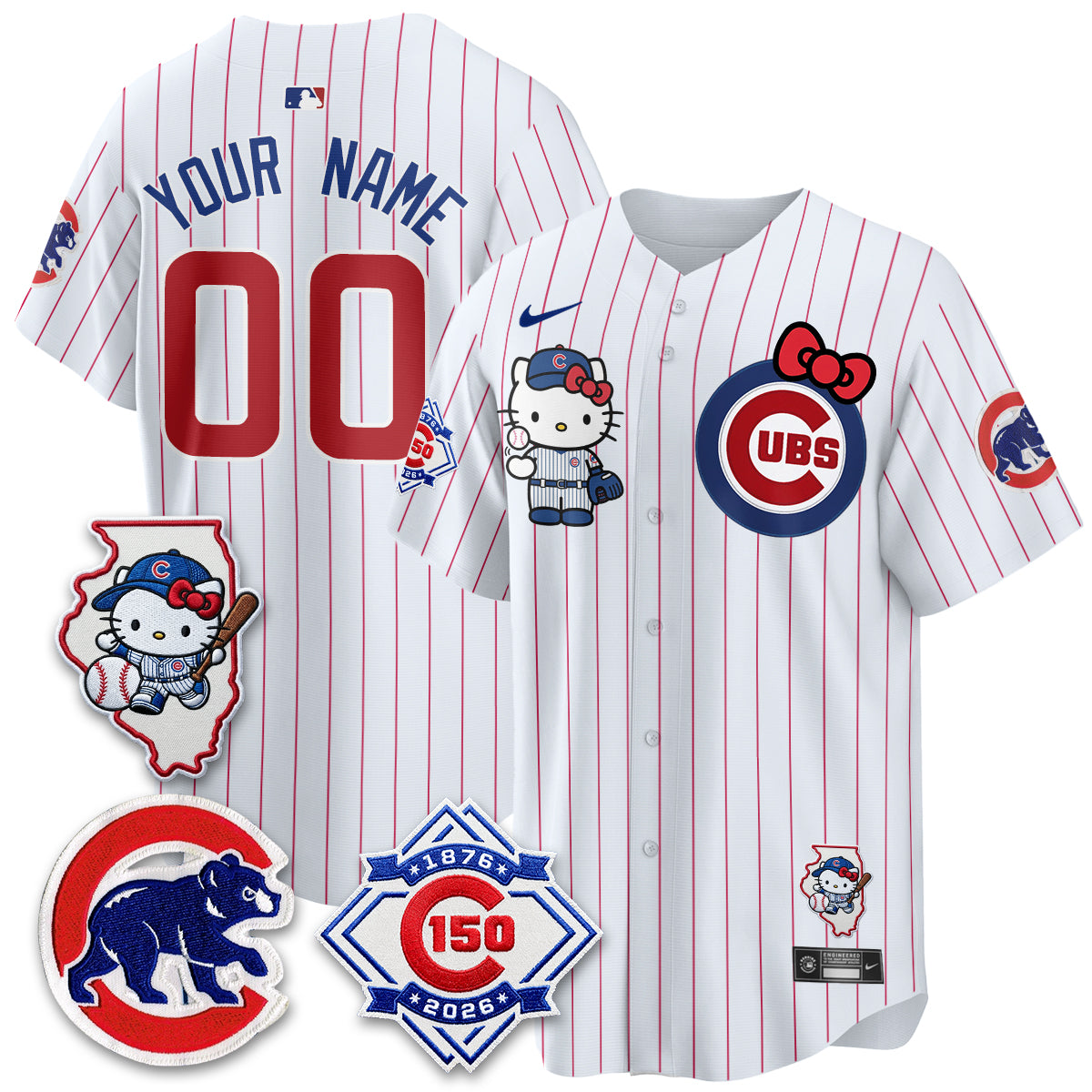 CHC x Meow KT Vapor Premier Limited Custom Jersey - Stitched V2