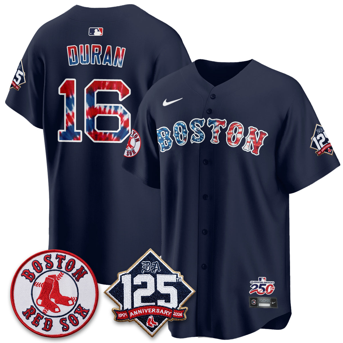BOS Americana 2026 Vapor Limited Jersey - Stitched