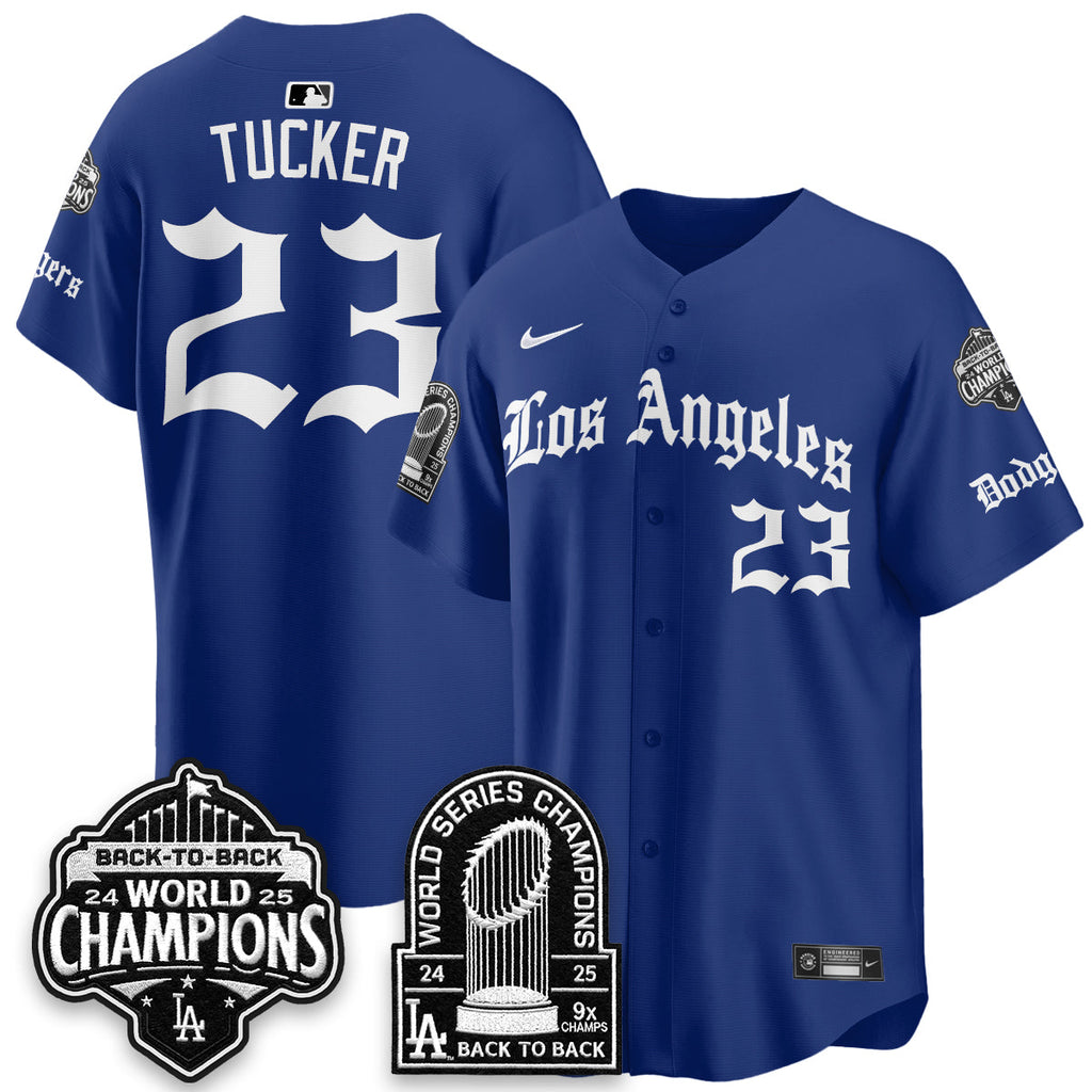 LAD WS Champions Back 2 Back Patch Vapor Premier Limited Gothic Edition Jersey - Stitched