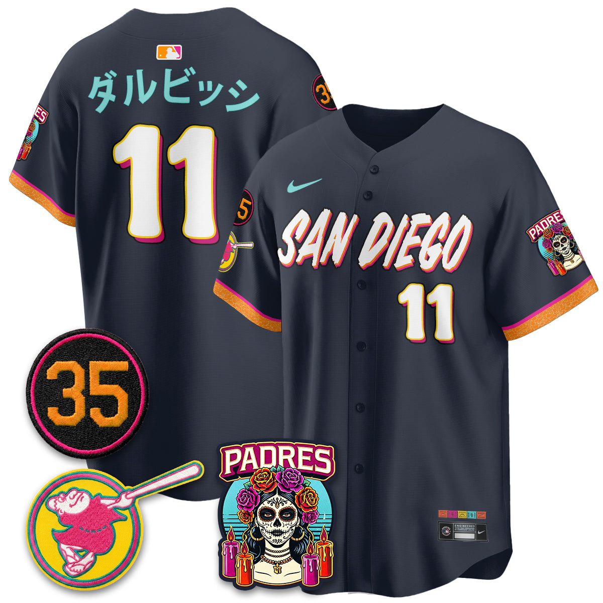 SD 2026 City Connect Vapor Premier Limited Jersey - Stitched V2