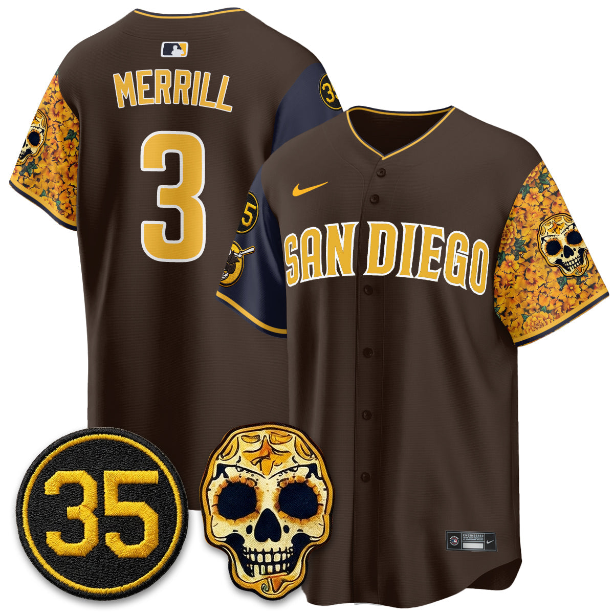 SD 2026 City Connect - Remembering Randy Jones Vapor Limited Jersey - Stitched