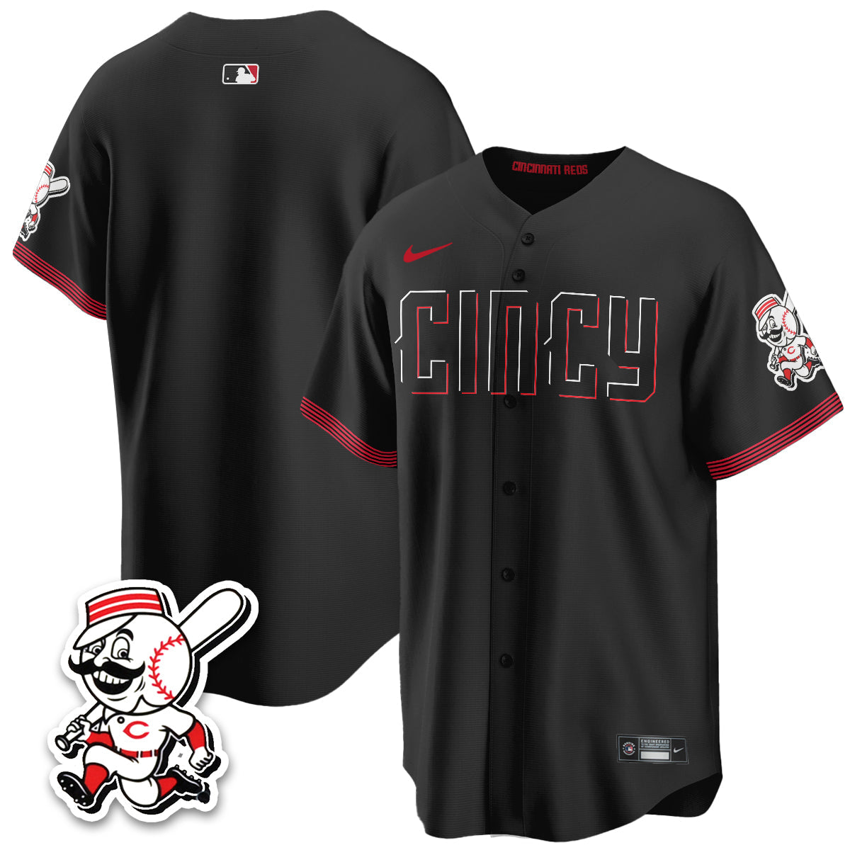 CIN 2026 City Connect Limited Vapor Jersey - Stitched