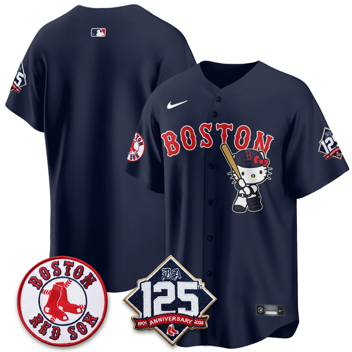 BOS x Meow KT Vapor Limited Jersey - Stitched