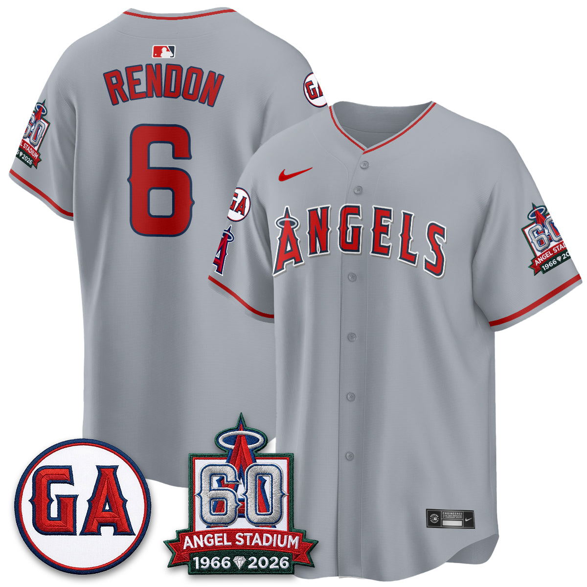 LAA 60th Anniversary Vapor Jersey - Stitched V3