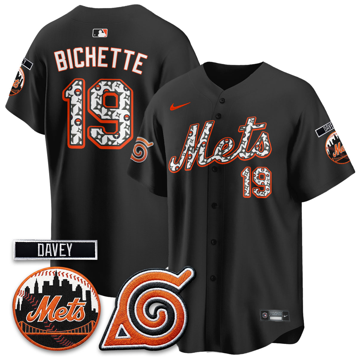 NYM x Naruto Nights 2026 Vapor Limited Jersey - Stitched V2
