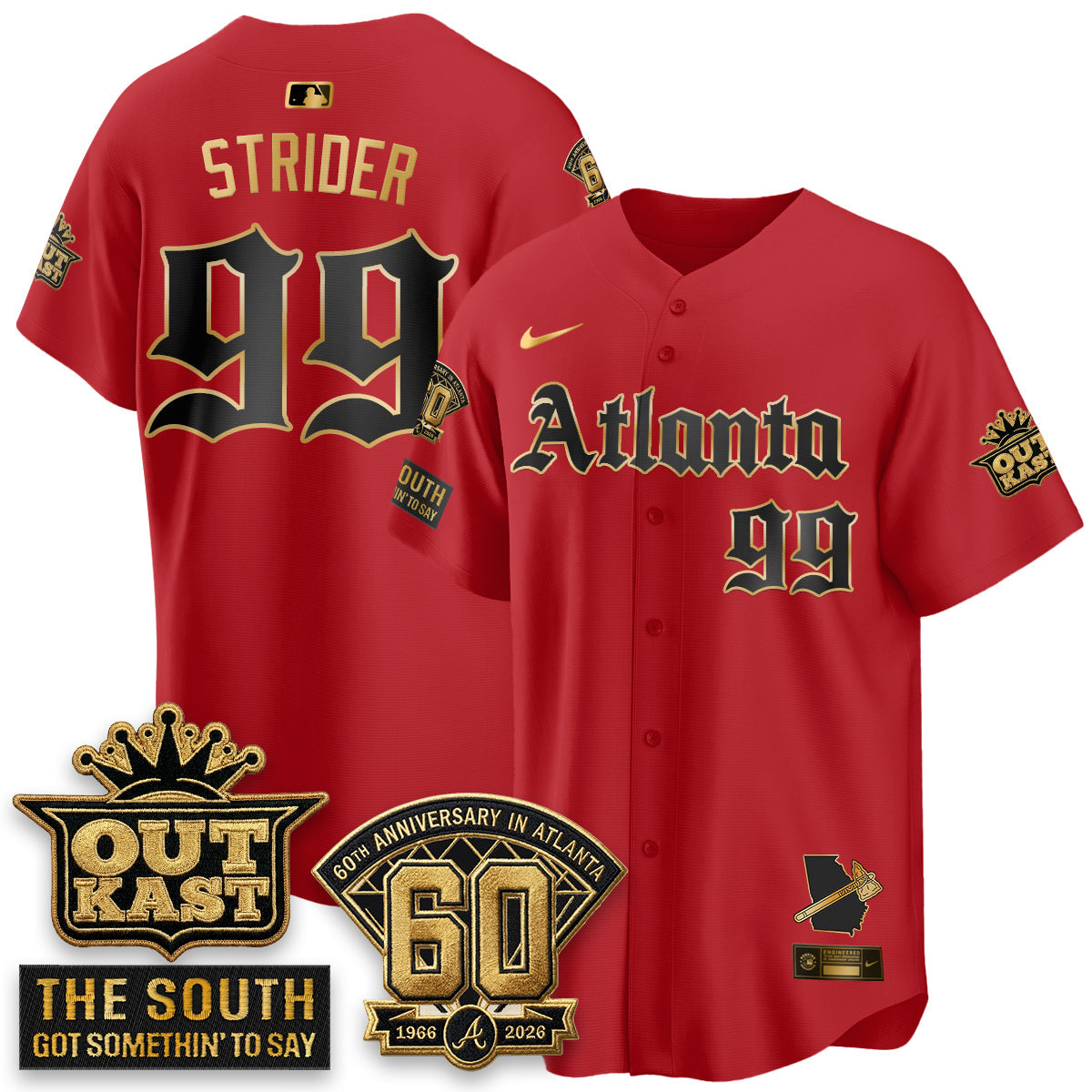 ATL 2026 Gothic Edition Vapor Limited Jersey - Stitched