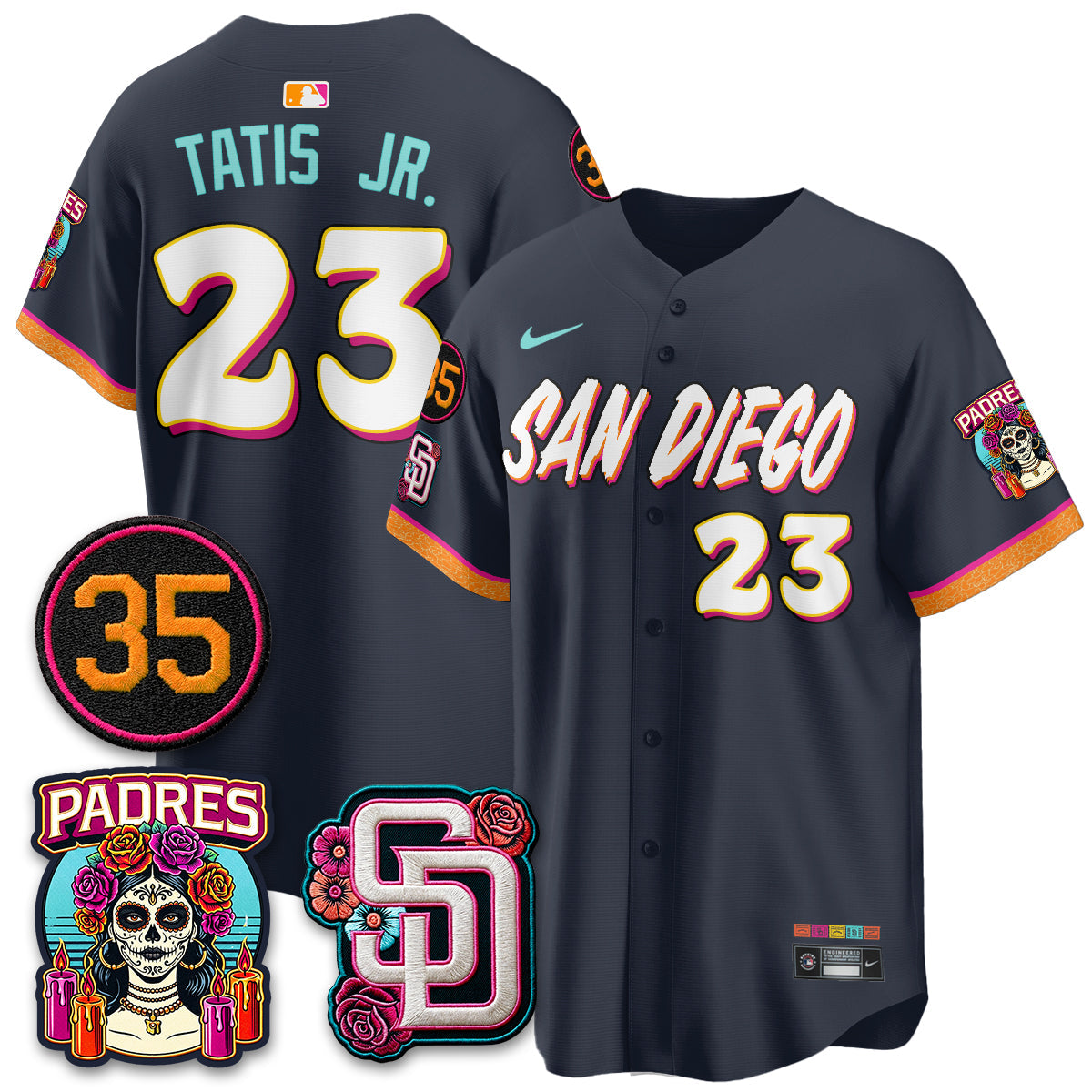 SD 2026 City Connect Vapor Premier Limited Jersey - Stitched V2