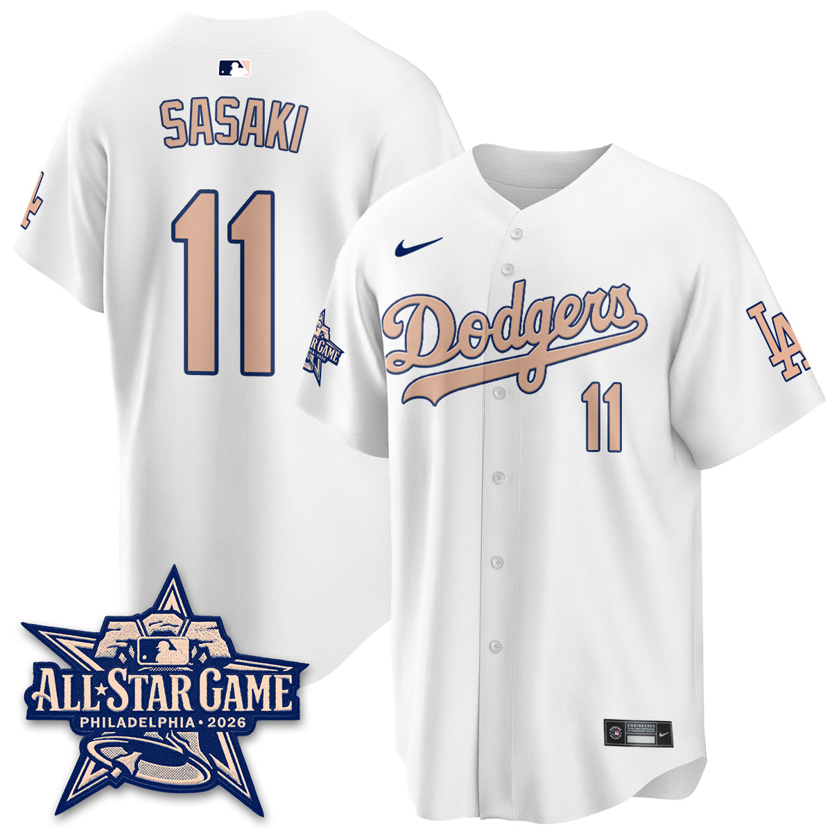 LAD All Star Game 2026 Vapor Jersey - Stitched