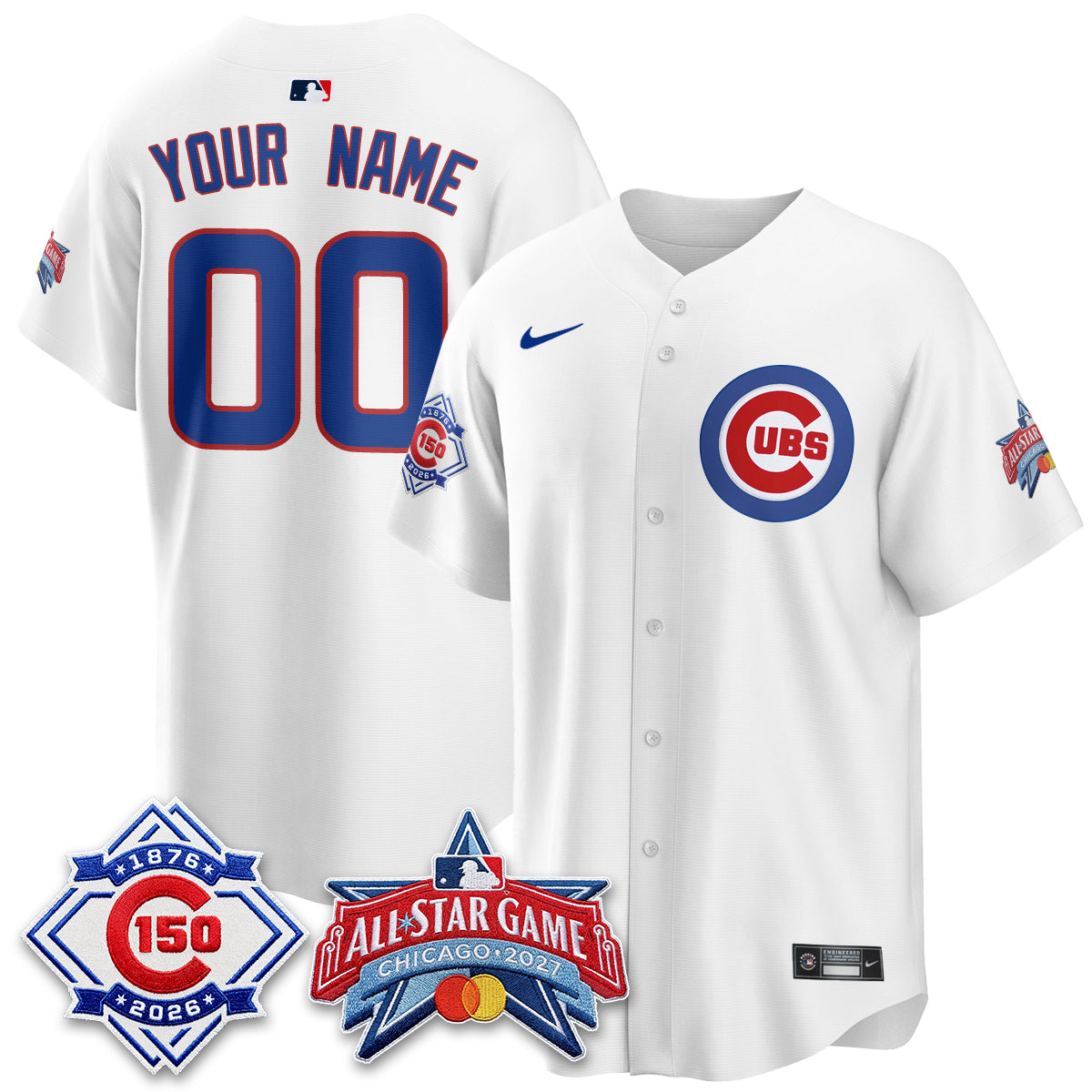 CHC 2027 All Star Game Vapor Limited Custom Jersey - Stitched