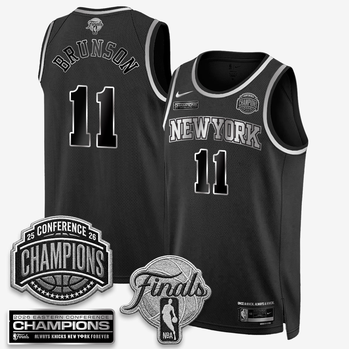 NYK 2026 Basketball  Eastern Conference Champions Vapor Special Edition Jersey - Stitched