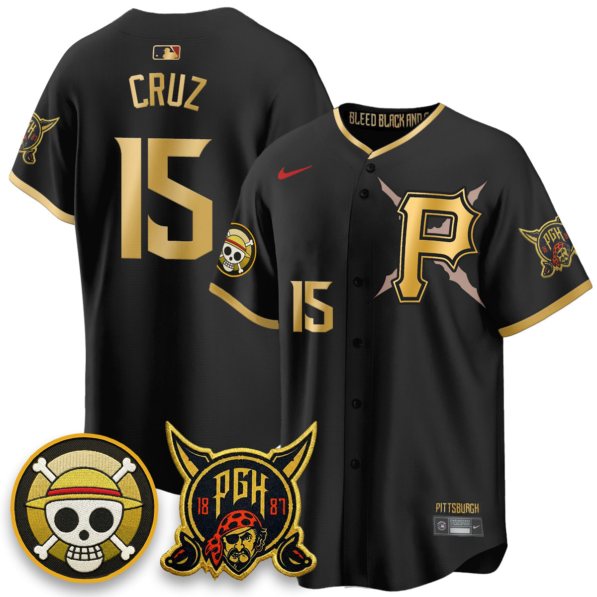 PIT 2026 City Connect x OP Vapor Limited Jersey - Stitched