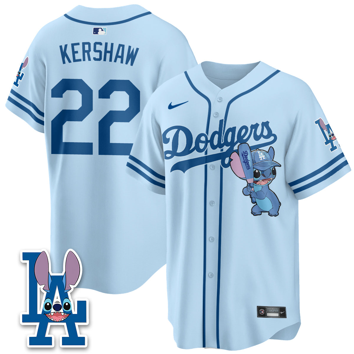 LAD x Blue Alien Edition Vapor Jersey - Stitched