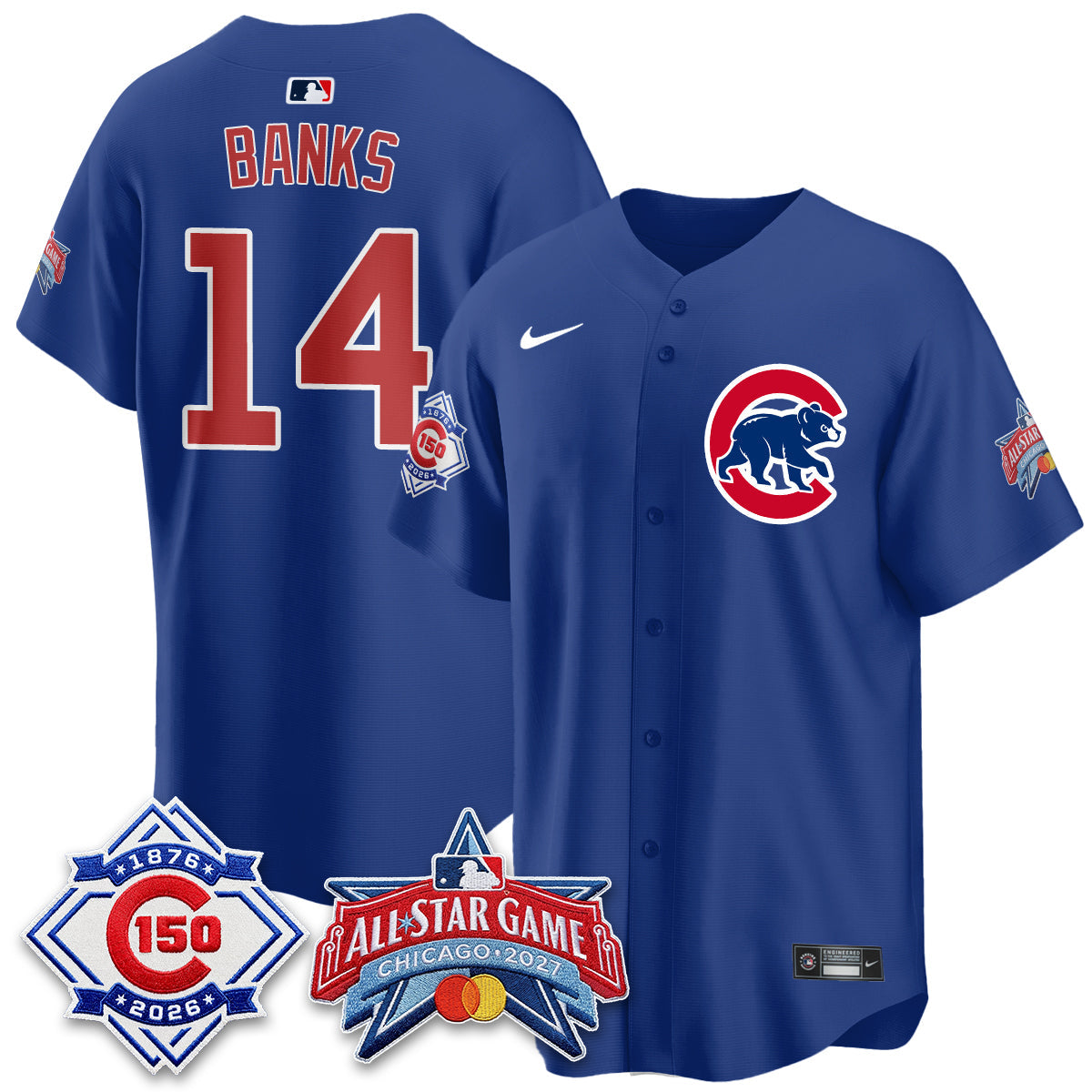 CHC 2027 All Star Game Vapor Limited Jersey - Stitched