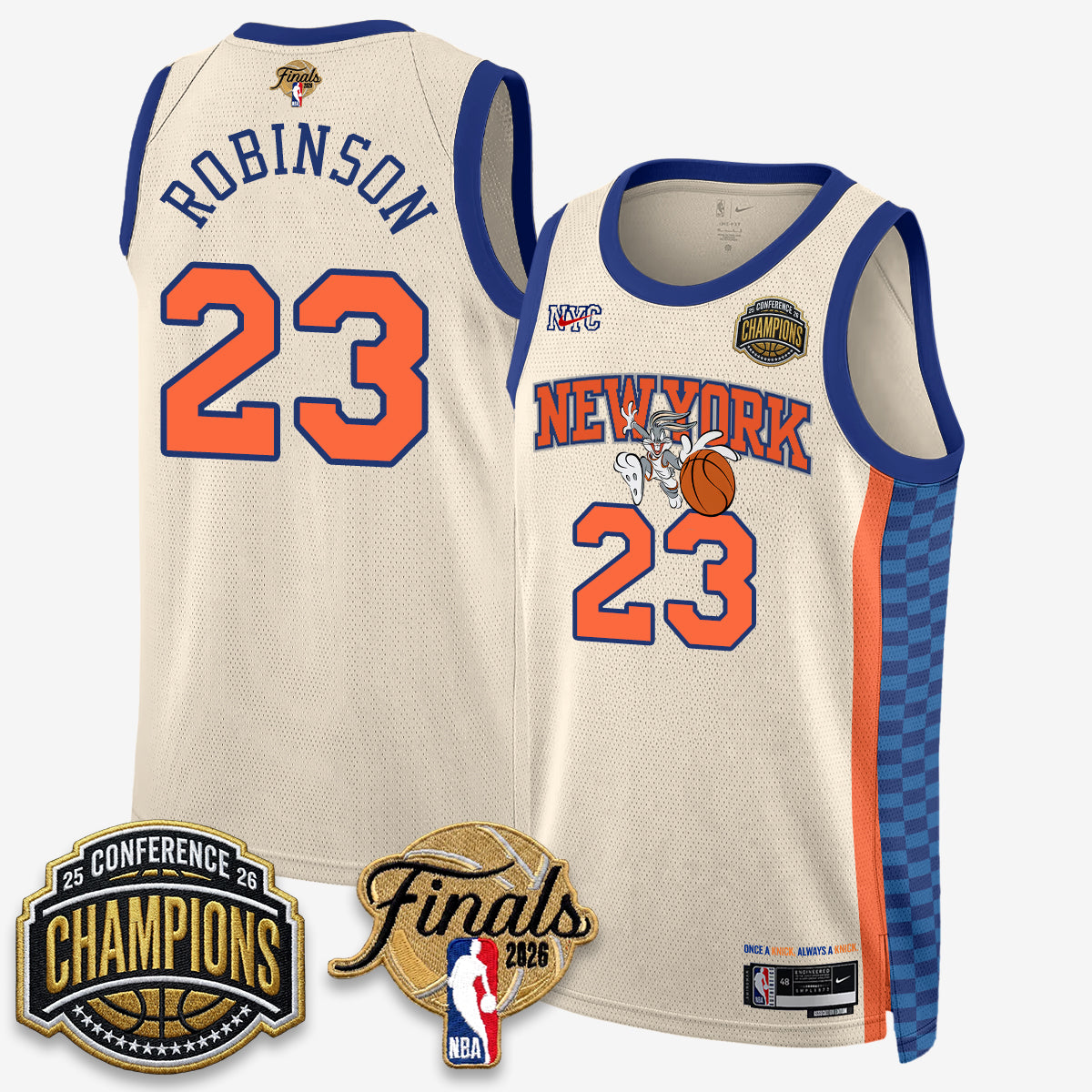 NYK 2026 Basketball  Eastern Conference Champions x Looney Tunes Vapor Jersey V2- Stitched