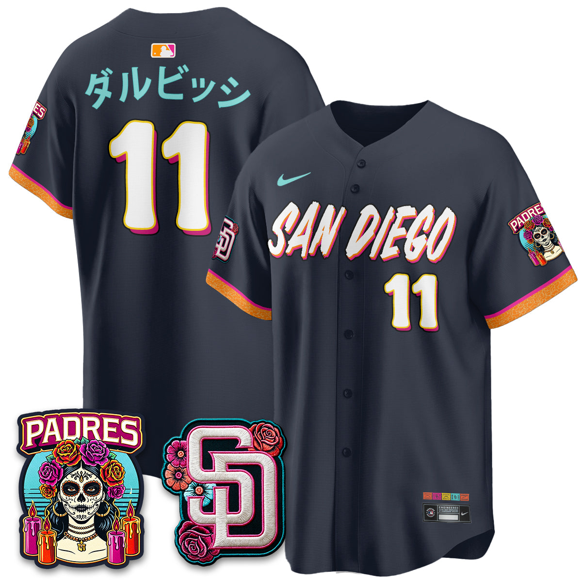 SD 2026 City Connect Vapor Premier Limited Jersey - Stitched V2
