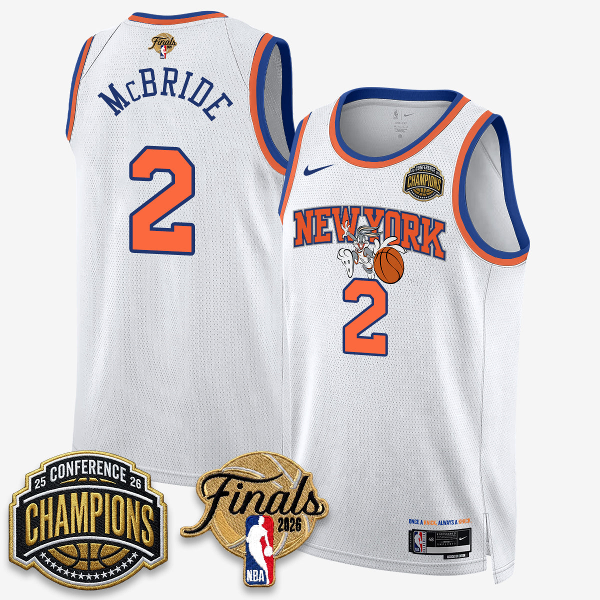 NYK 2026 Basketball  Eastern Conference Champions x Looney Tunes Vapor Jersey V2- Stitched