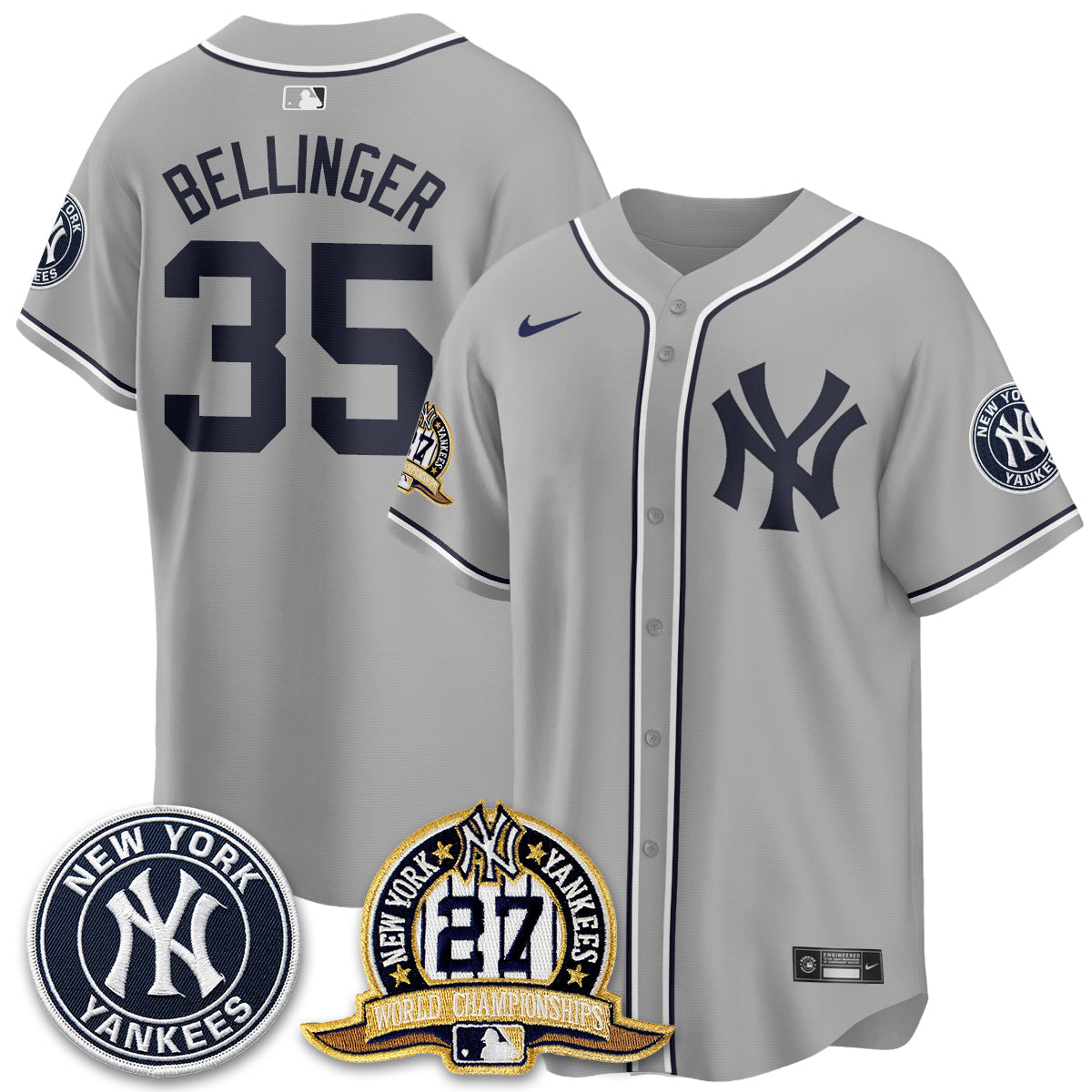 NYY 2026 Black Out Style Vapor Limited Jersey - Stitched