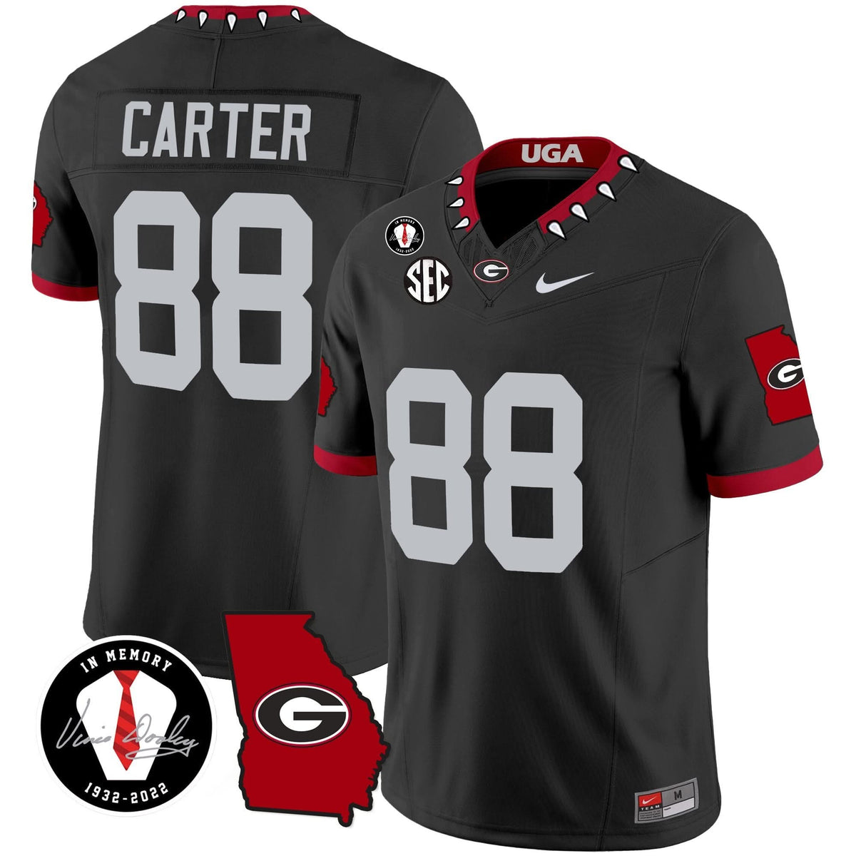 GB 2024 Vapor Jersey V3 - Georgia Map