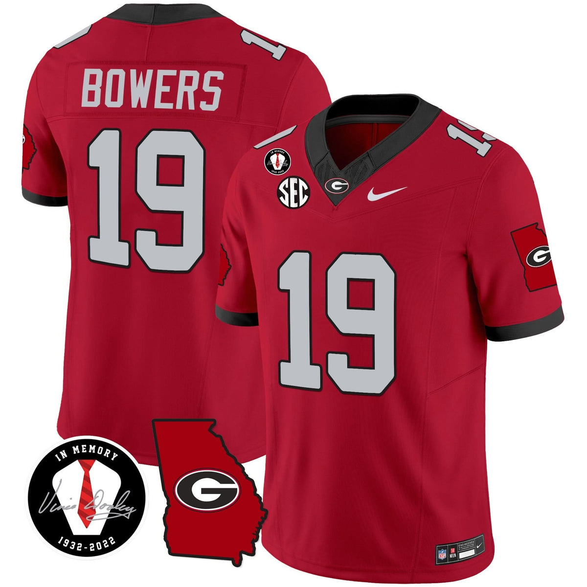 GB 2024 Vapor Jersey V3 - Georgia Map