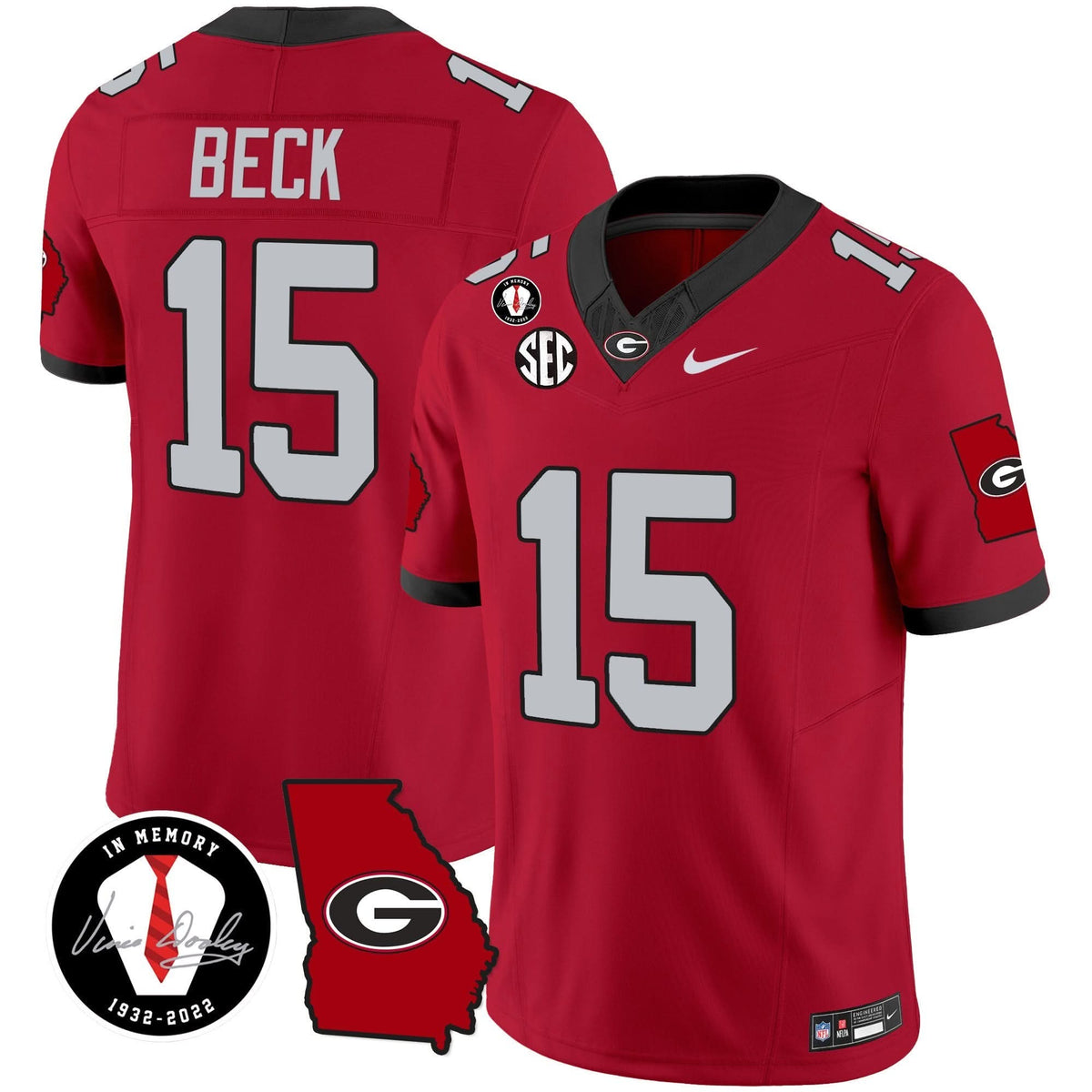 GB 2024 Vapor Jersey V3 - Georgia Map