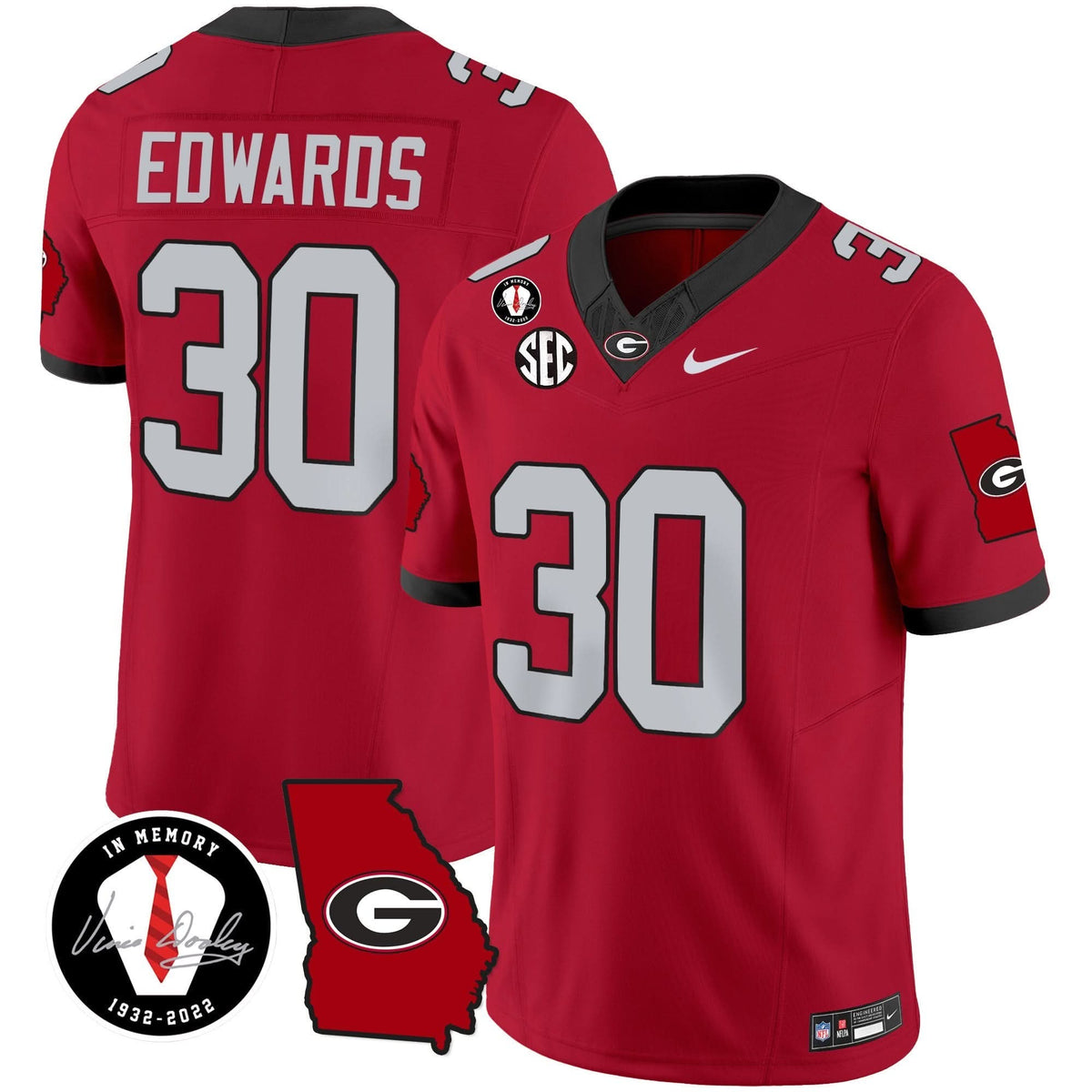 GB 2024 Vapor Jersey V3 - Georgia Map