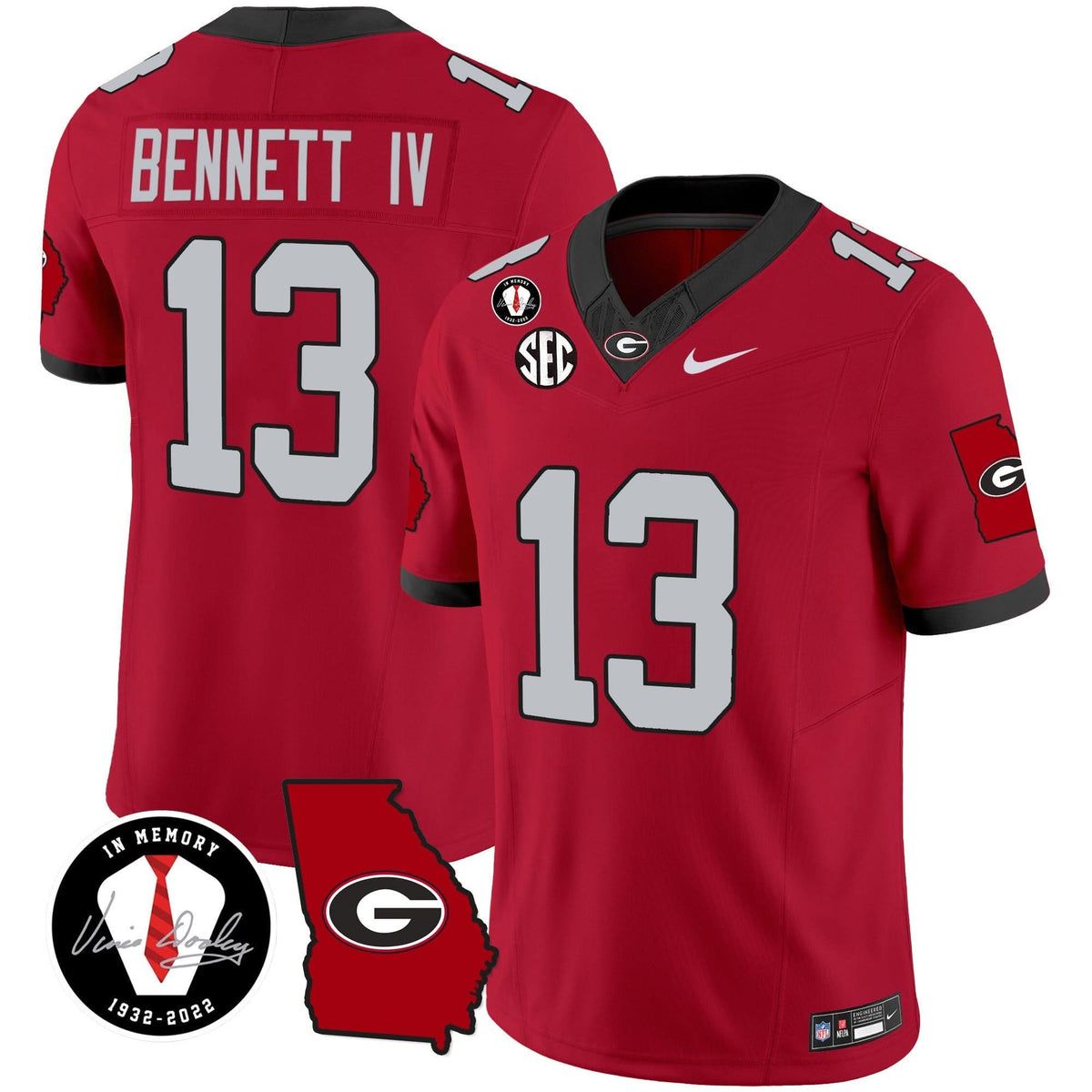 GB 2024 Vapor Jersey V3 - Georgia Map