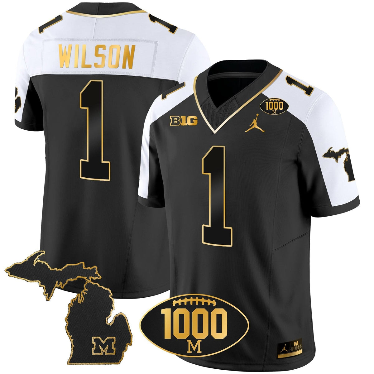 MW 1000 Wins Patch Gold Jersey V2