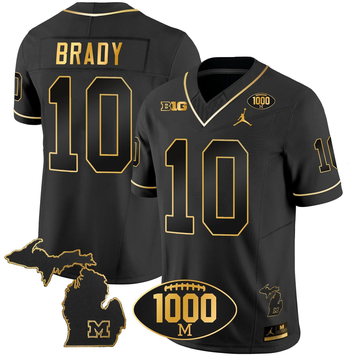 MW 1000 Wins Patch Gold Jersey V2