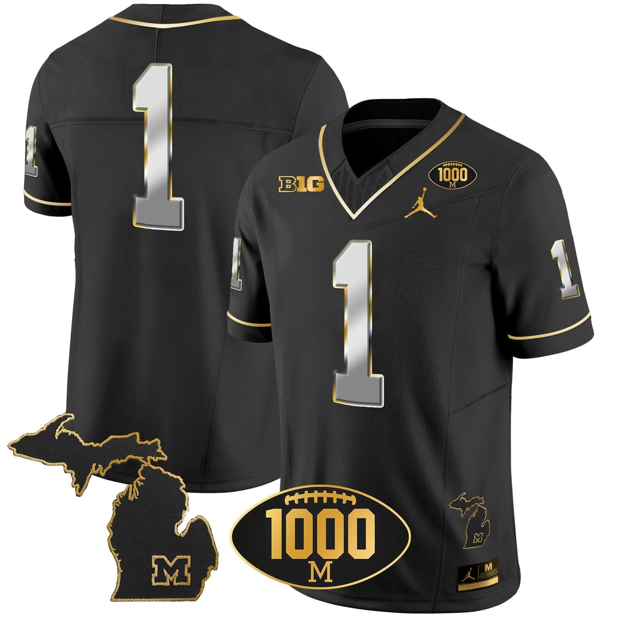 MW 1000 Wins Patch Gold Jersey V2