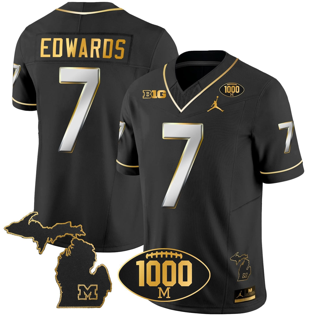 MW 1000 Wins Patch Gold Jersey V2