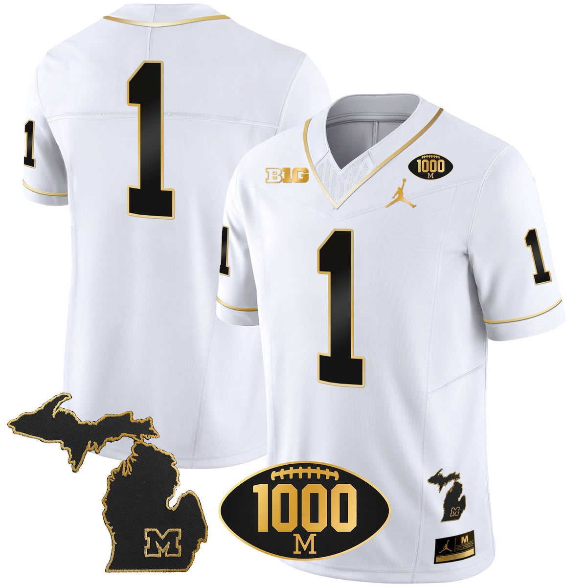 MW 1000 Wins Patch Gold Jersey V2